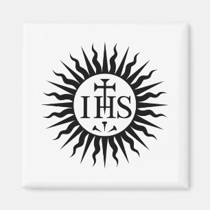 Imã Emblema da Companhia de Jesus Monograma