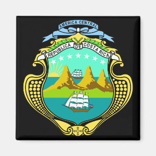 Imã emblema da Costa Rica
