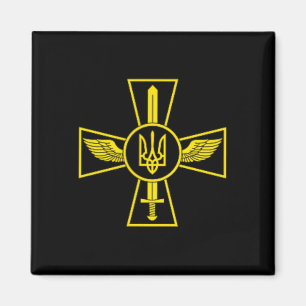 Imã Emblema da Força Aérea Ucraniana Forças Armadas da