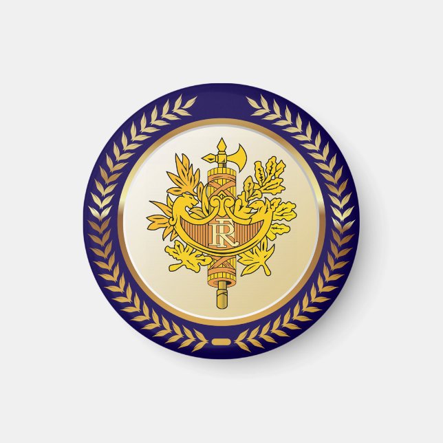 Imã Emblema Da França (Frente)