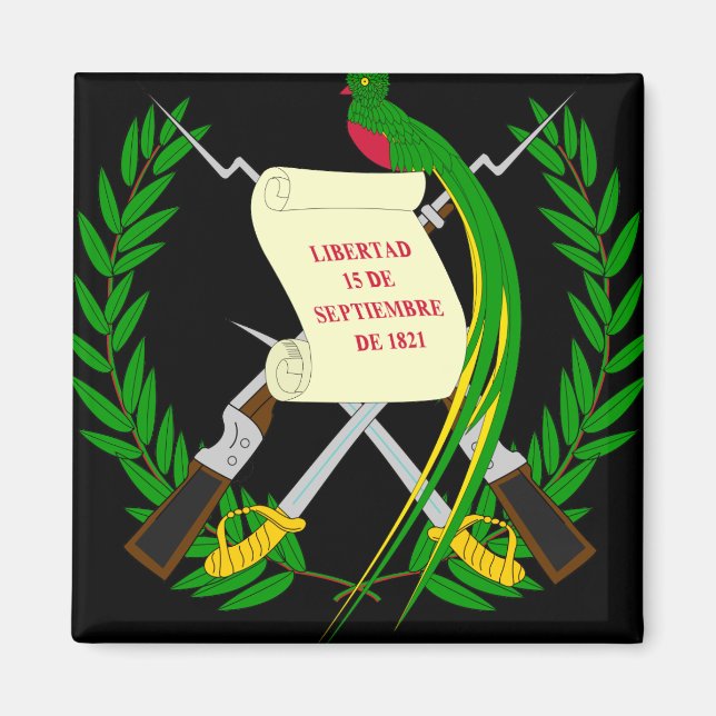 Imã emblema da guatemala (Frente)