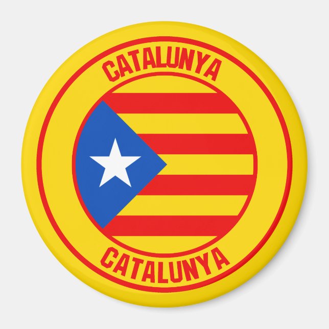 Imã Emblema da Ronda da da Catalunha (Frente)