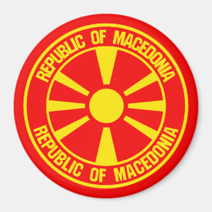 Imã Emblema da Ronda da da Macedônia