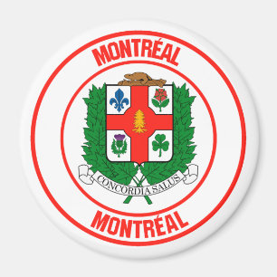 Imã Emblema da Ronda de Montreal