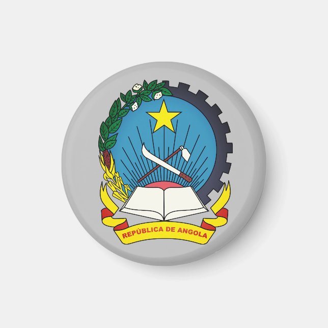 Imã Emblema de Angola (Frente)