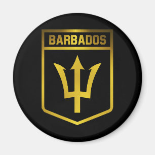 Imã Emblema de Barbados