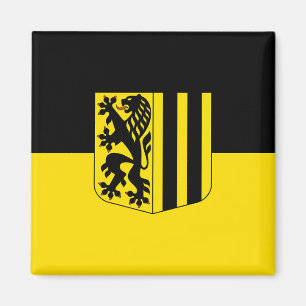 Imã emblema de Dresden bandeira da Alemanha símbolo br