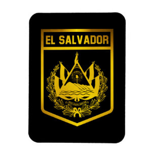 Ímã Emblema de El Salvador