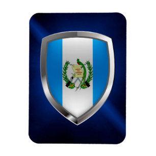 Ímã Emblema de Guatemala Mettalic