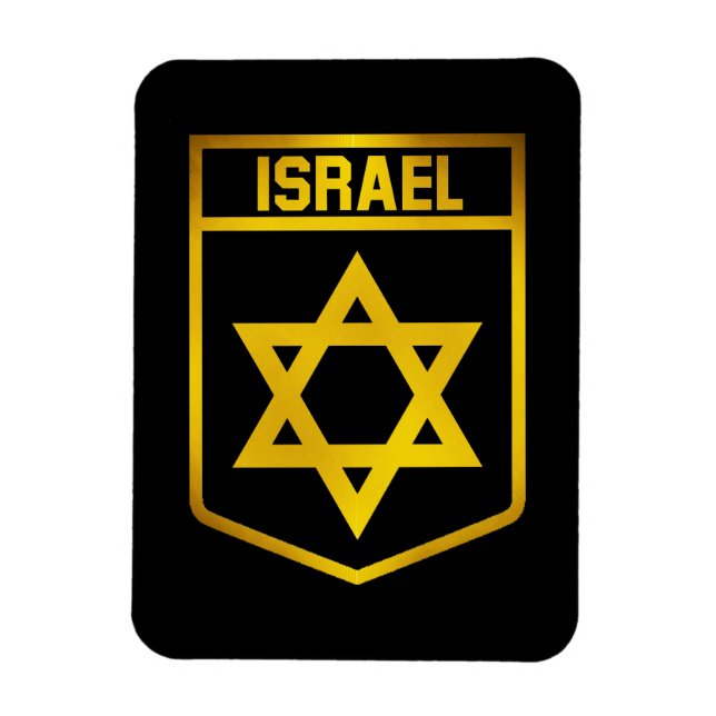 Ímã Emblema de Israel (Vertical)