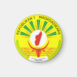 Imã Emblema de Madagáscar