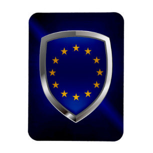 Ímã Emblema de Mettalic da União Europeia