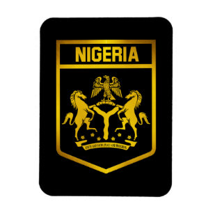 Ímã Emblema de Nigéria