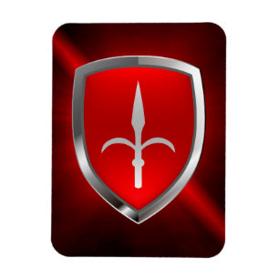 Ímã Emblema de Trieste Mettalic