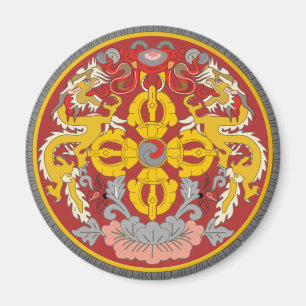 Imã emblema do Butão