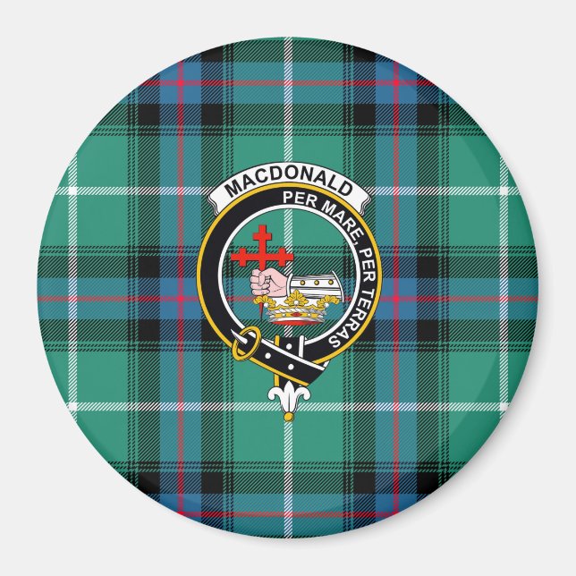 Imã Emblema do Clã MacDonald e Targan  (Frente)