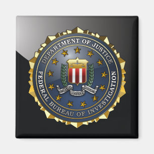 Imã Emblema do FBI