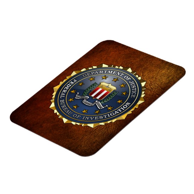 Ímã Emblema do FBI (Left Side)