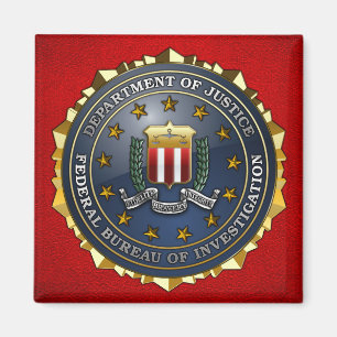 Imã Emblema do FBI