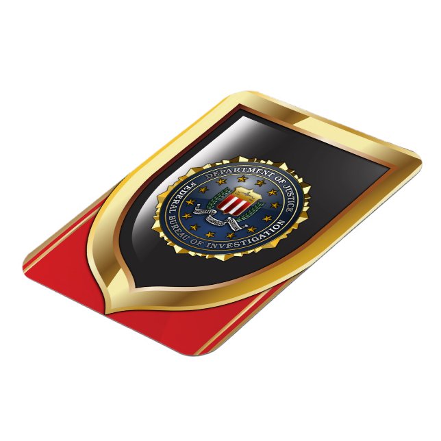 Ímã Emblema do FBI (Left Side)