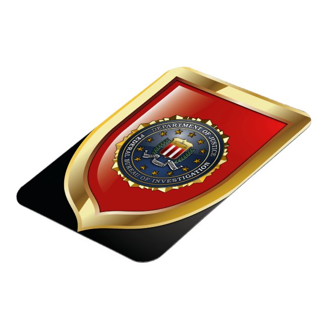 Ímã Emblema do FBI (Left Side)