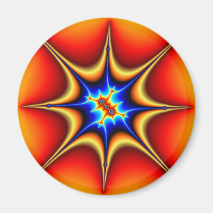 Imã Emblema do Fractal - arte do Fractal