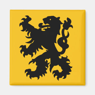 Imã Emblema do Leão Flamengo