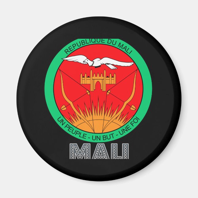 Imã Emblema do Mali (Frente)