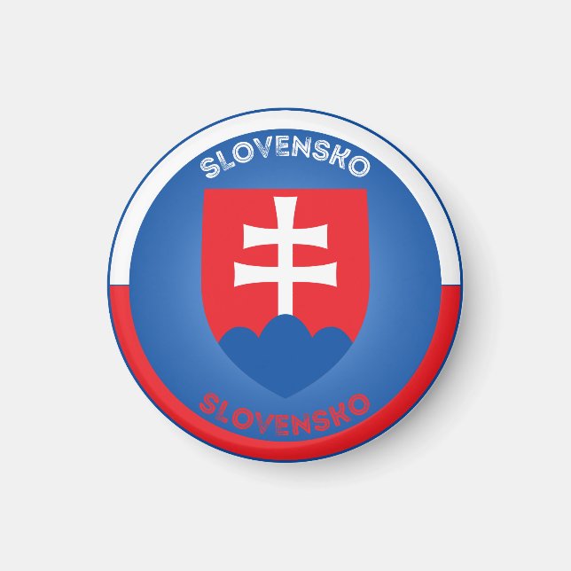 Imã Emblema do Patrimônio da Eslováquia (Frente)