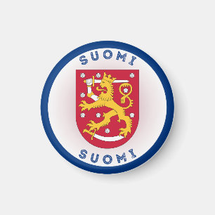 Imã Emblema do Patrimônio da Finlândia