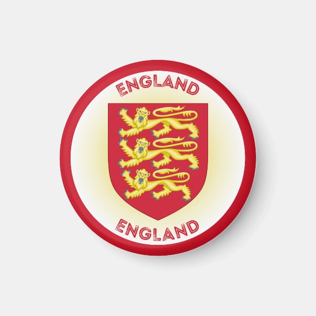 Imã Emblema do Patrimônio da Inglaterra (Frente)
