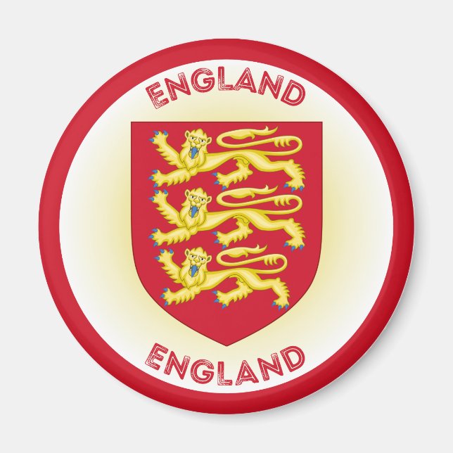 Imã Emblema do Patrimônio da Inglaterra (Frente)