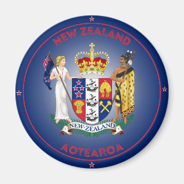 Imã Emblema do Patrimônio da Nova Zelândia