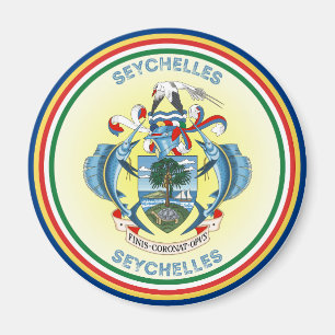 Imã Emblema do Patrimônio das Seychelles