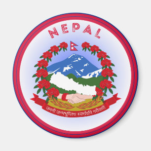 Imã Emblema do Patrimônio do Nepal