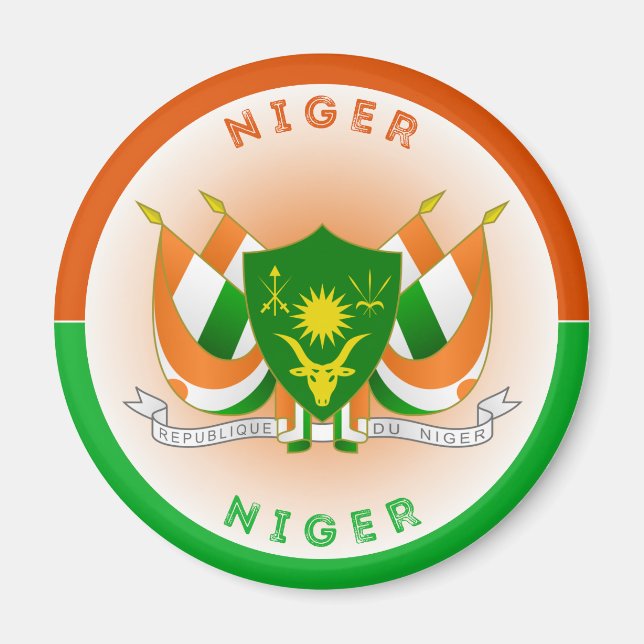 Imã Emblema do Patrimônio do Níger (Frente)