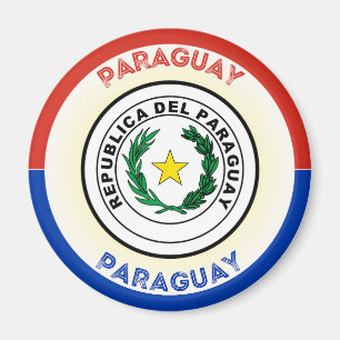 Imã Emblema do Patrimônio do Paraguai