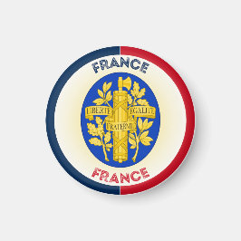 Imã Emblema do Patrimônio Francês