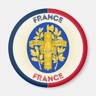 Imã Emblema do Patrimônio Francês