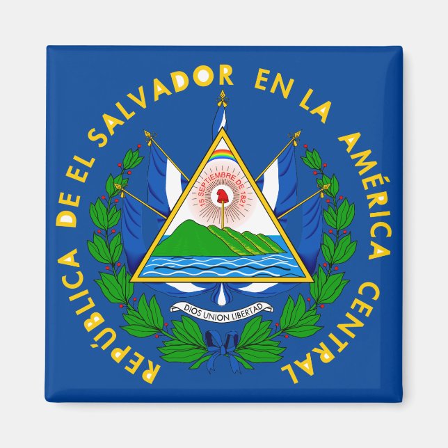 Imã emblema do salvador (Frente)