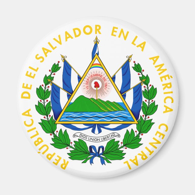 Imã emblema do salvador (Frente)
