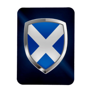 Ímã Emblema Metálico da Escócia
