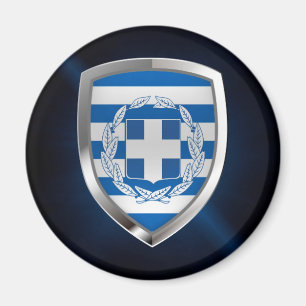 Imã Emblema metálico da piscina