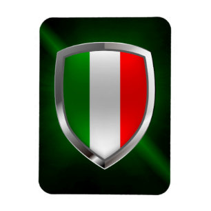 Ímã Emblema metálico de Italia