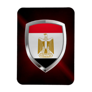 Ímã Emblema Metálico do Egito