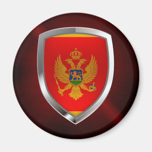 Imã Emblema Metálico Montenegro