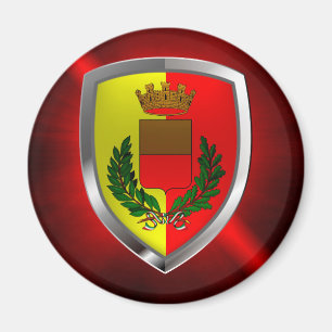 Imã Emblema Metálico Napoli