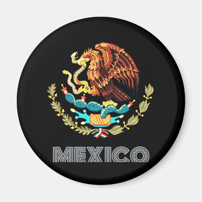 Imã Emblema mexicano (Frente)
