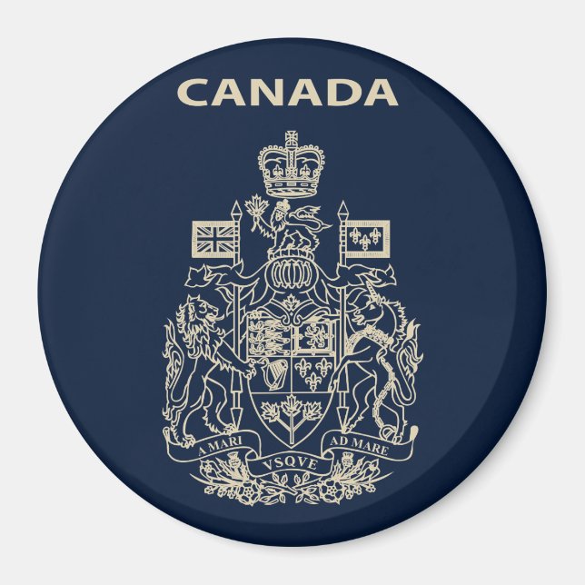Imã emblema nacional do Canadá (Frente)