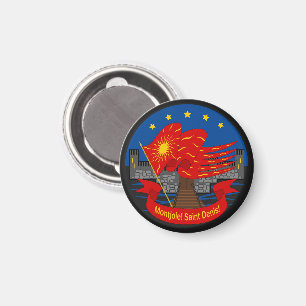 Imã Emblema patriota Vive la France